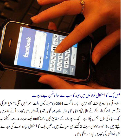 Disadvantages of Using Facebook For Youngesters